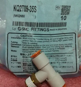 SMC KQ2T09-35S KW2W08 Tee Extended Elbow 8mm 1/4 3/8 Inch Transducer Transmitter