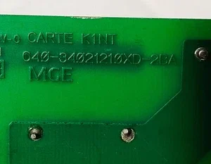 MGE 640-34021210XD K1NT 0P3091 Control Card Transmitter Transducer