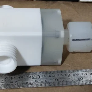 Kurabo Final Lock X-FV402 12 Hand Valve 1/2 inch PFA Transducer Transmitter