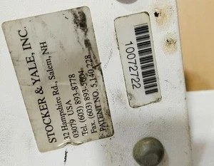 Stocker & Yale Steady Lite 13 Plus Controller PLC DCS Transducer Transmitter