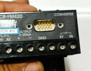 Samwha EOCR-FM420 Current Converter 0-800A 4-20mA Relay Controller Transmitter