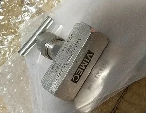 Vimec VMC 102 SS316 800 PSI Isolate Needle Valve 1/4 Inch Transducer Transmitter