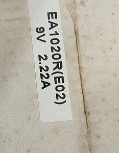 EDAC EA1020R 100-240VAC 9VDC 2A Power Supply Transmitter