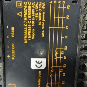 Selec MFM383A-C-CE Multifunction Meter Controller Transmitter Transducer