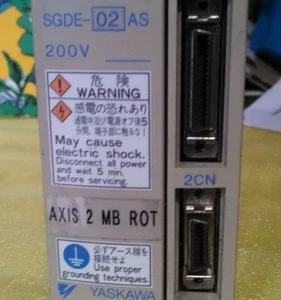 Yaskawa Servopack SGDE 02AS 200W 2A 220V 1Phase Transducer Transmitter Control