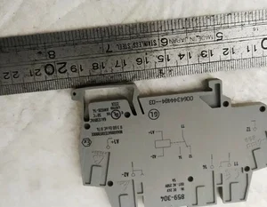 Wago 859-304 Relay Module 1 Changeover 24VDC DIN Rail Transducer Controller